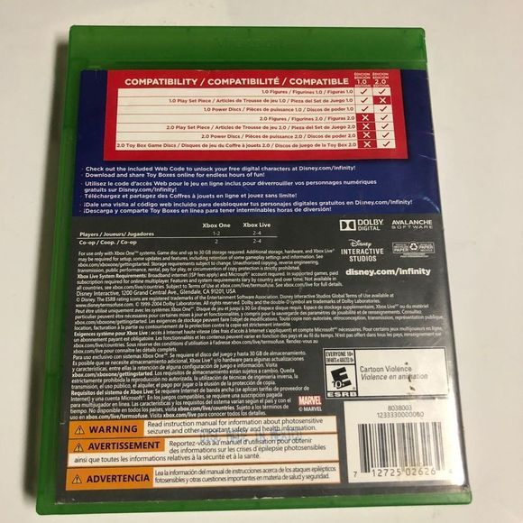 Disney Infinity XBox One Video Game - Picture 3 of 3